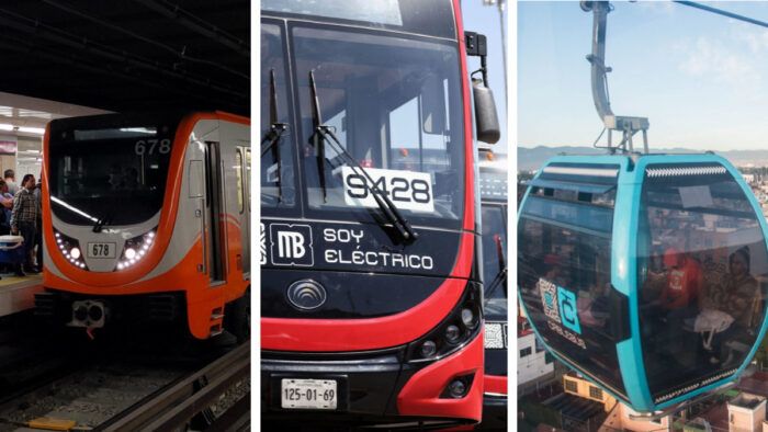 #Cdmx – No te quedes sin transporte: horario del Metro, Metrobús y Cablebús en Navidad y Año Nuevo