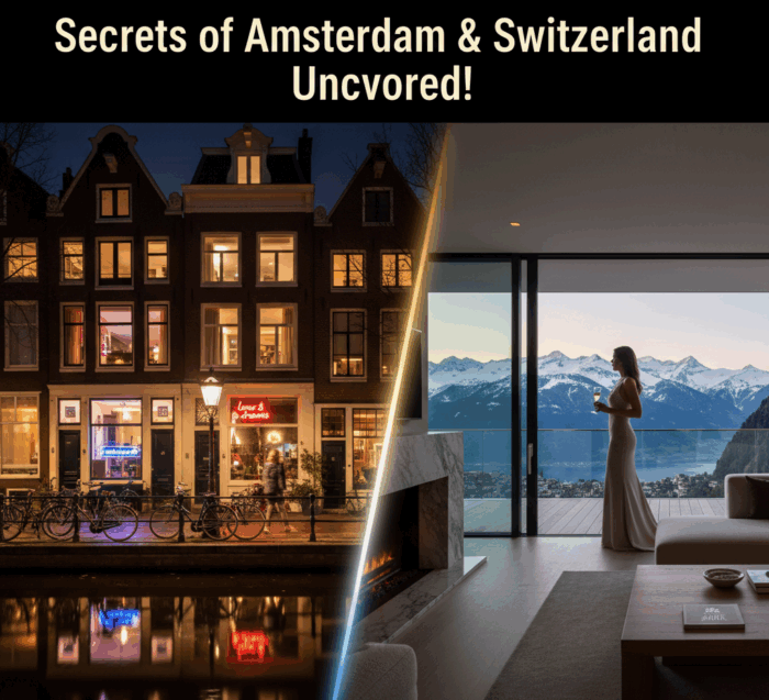 ¡No vas a creer lo que está pasando en Ámsterdam y Suiza! Secretos y verdades sin censura
