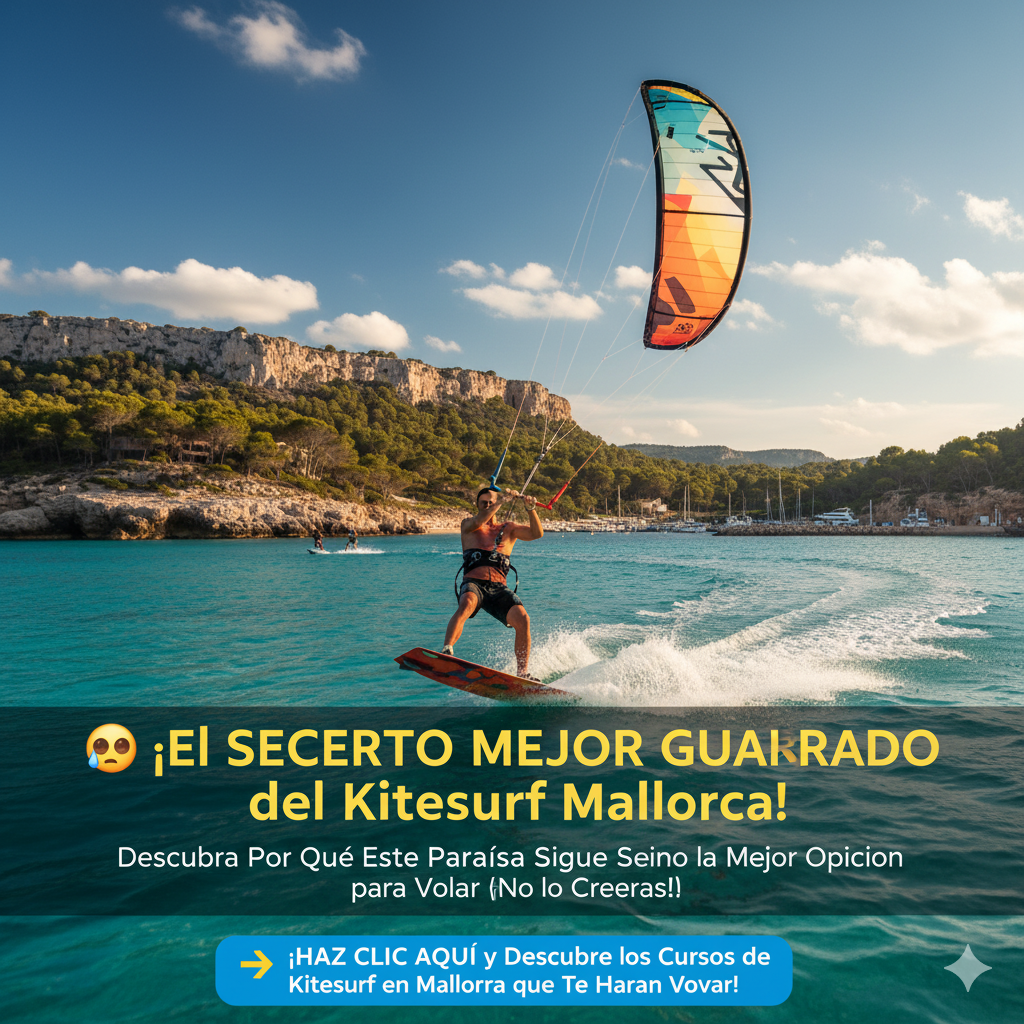 🔥 “Kitesurf Mallorca: La razón inesperada por la que sigue siendo la mejor opción para volar sobre el agua este año”
